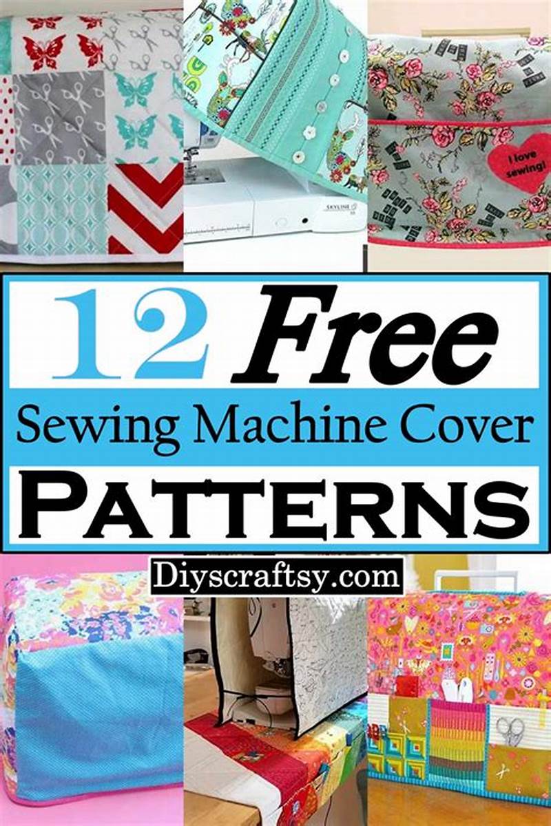 Sewing Machine Cover Pattern Free