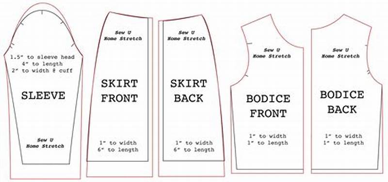 Sewing Pattern Blocks