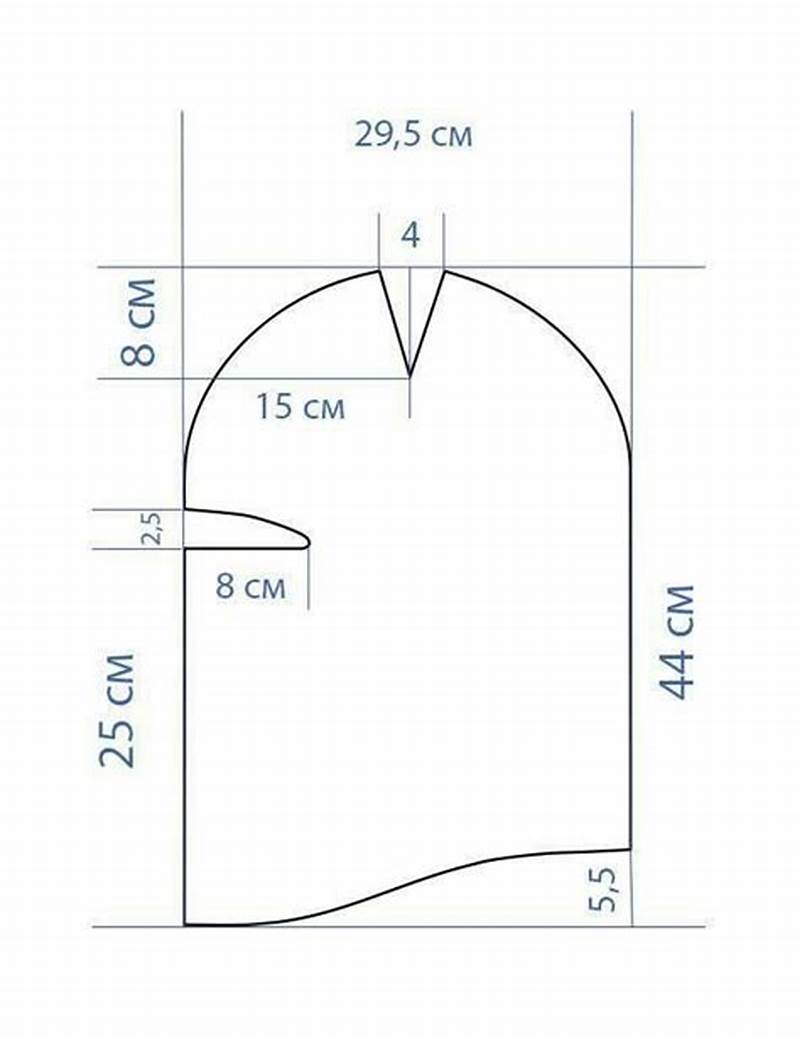 Sewing Pattern For Balaclava