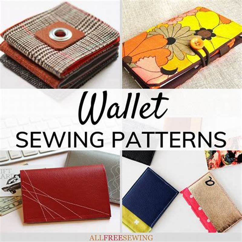 Sewing Pattern Wallet
