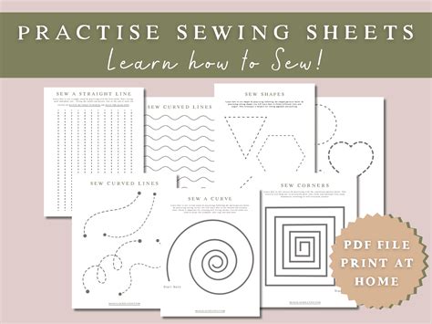 Sewing Template Paper