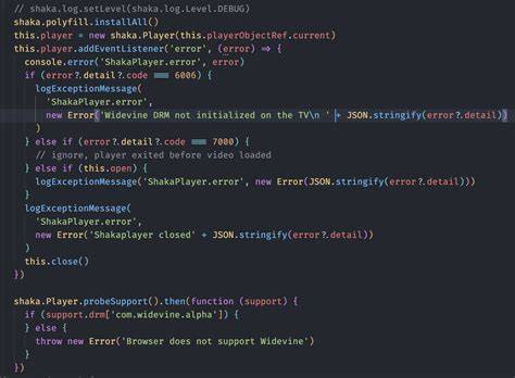 Understanding the Shaka Player Error Architecture