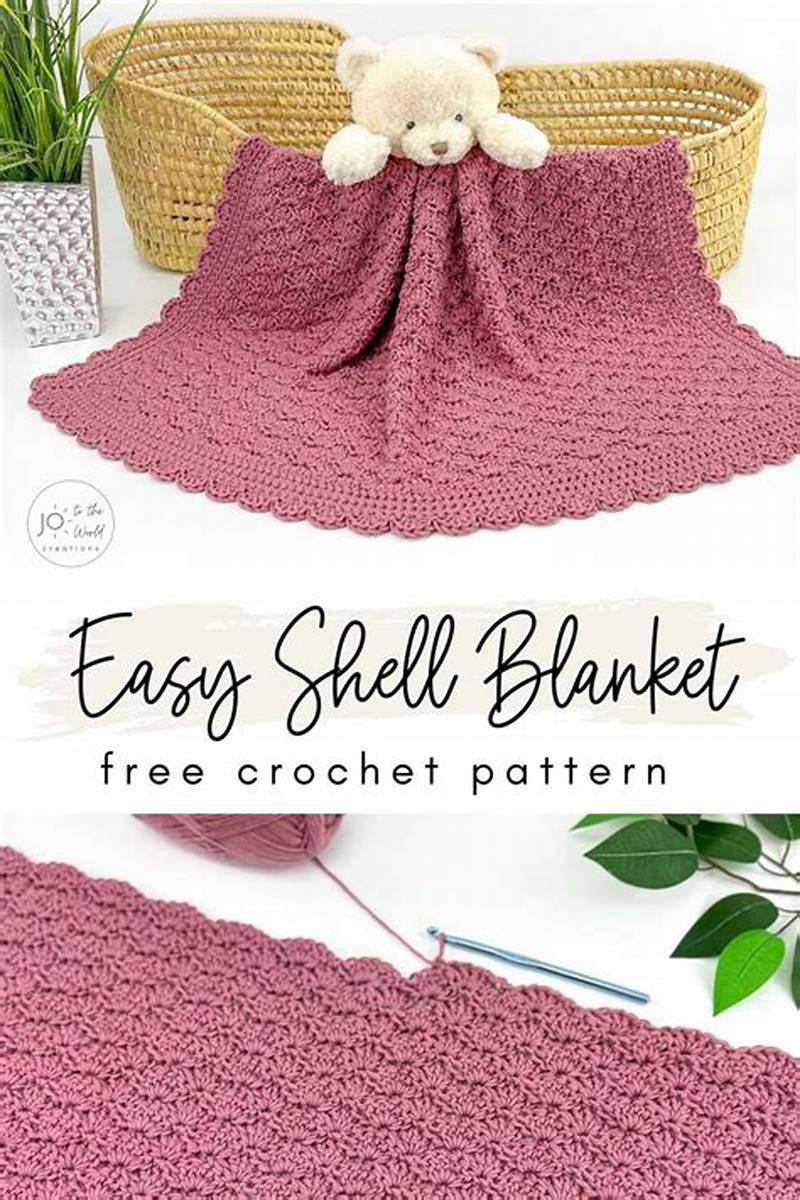 Shell Blanket Pattern Crochet