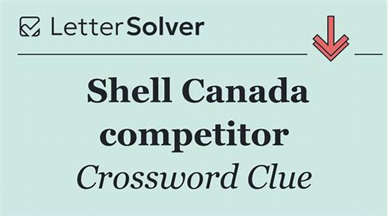 Shell Competitor Crossword