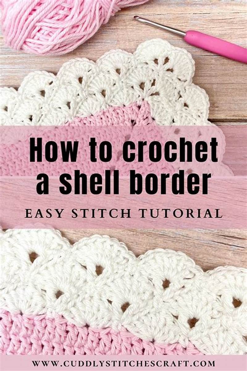 Shell Crochet Border Pattern