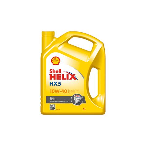 Shell Helix HX5 Yellow Bottle