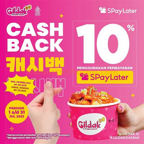 Shopee PayLater Cashback