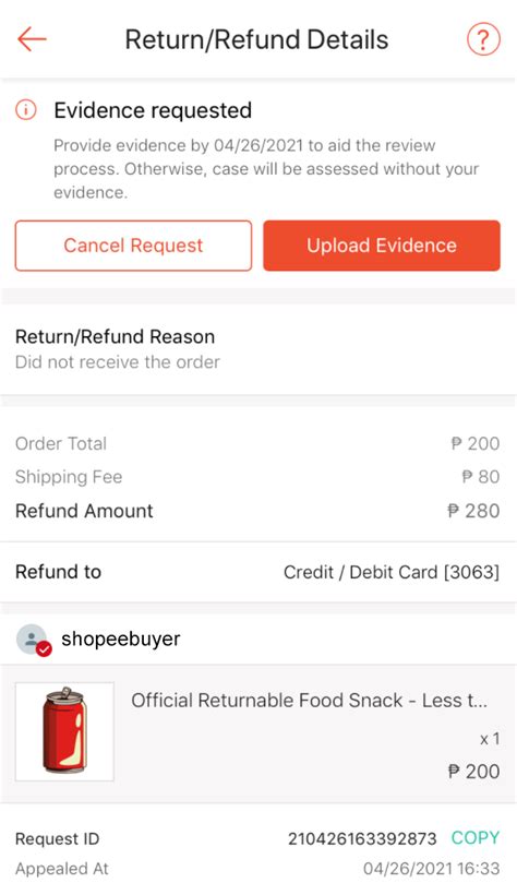 Shopee Refund