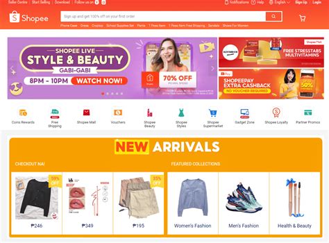 Shopee Website