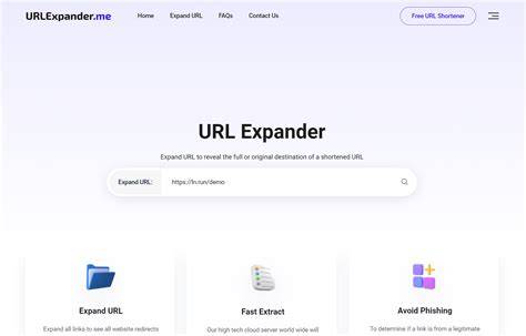 Short URL expanders
