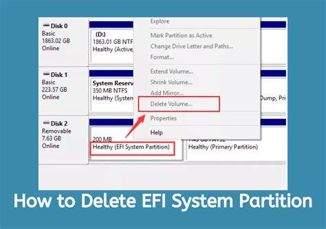 Should I Delete the EFI Partition