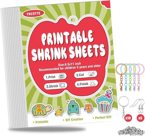 Shrinky Dinks Printable Sheets