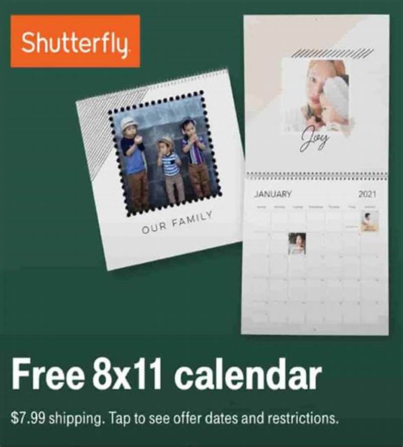 Shutterfly Free Calendar Promo Code