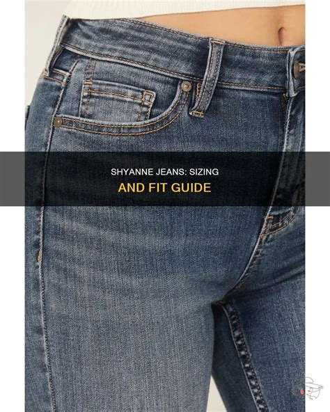 Shyanne Jeans Size Chart