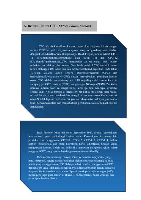 Sifat CFC yang Populer