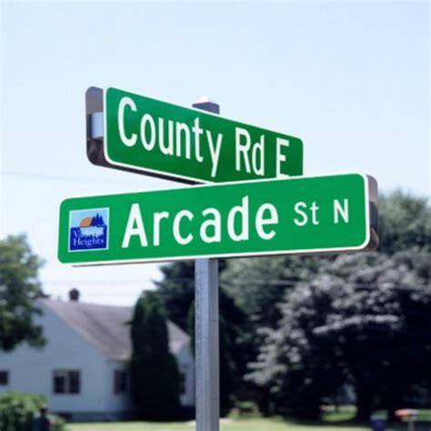 Sign with place name