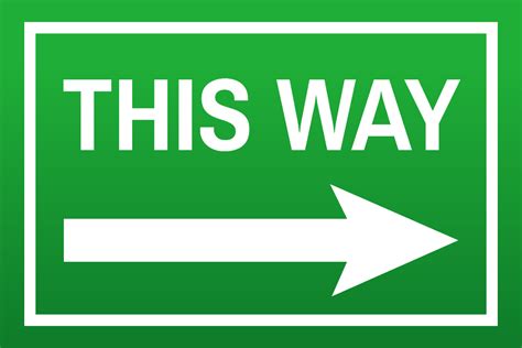 Signage Template Free