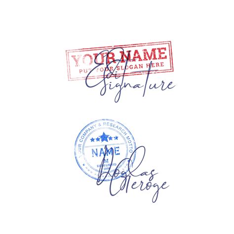 Tanda Tangan dan Stempel
