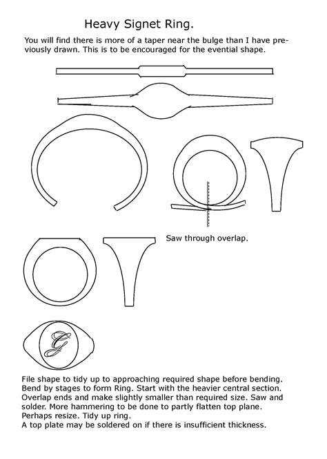 Signet Ring Template
