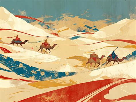 Silk Road illustration