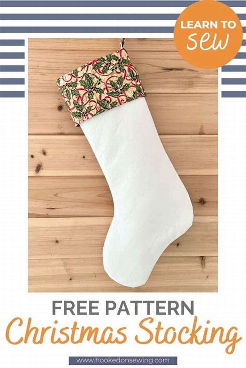 Simple Christmas Stocking Pattern Free