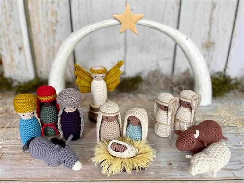 Simple Crochet Nativity Set Pattern Free