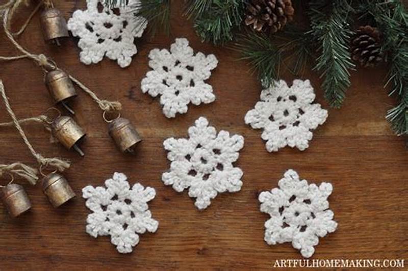 Simple Crochet Snowflake Pattern