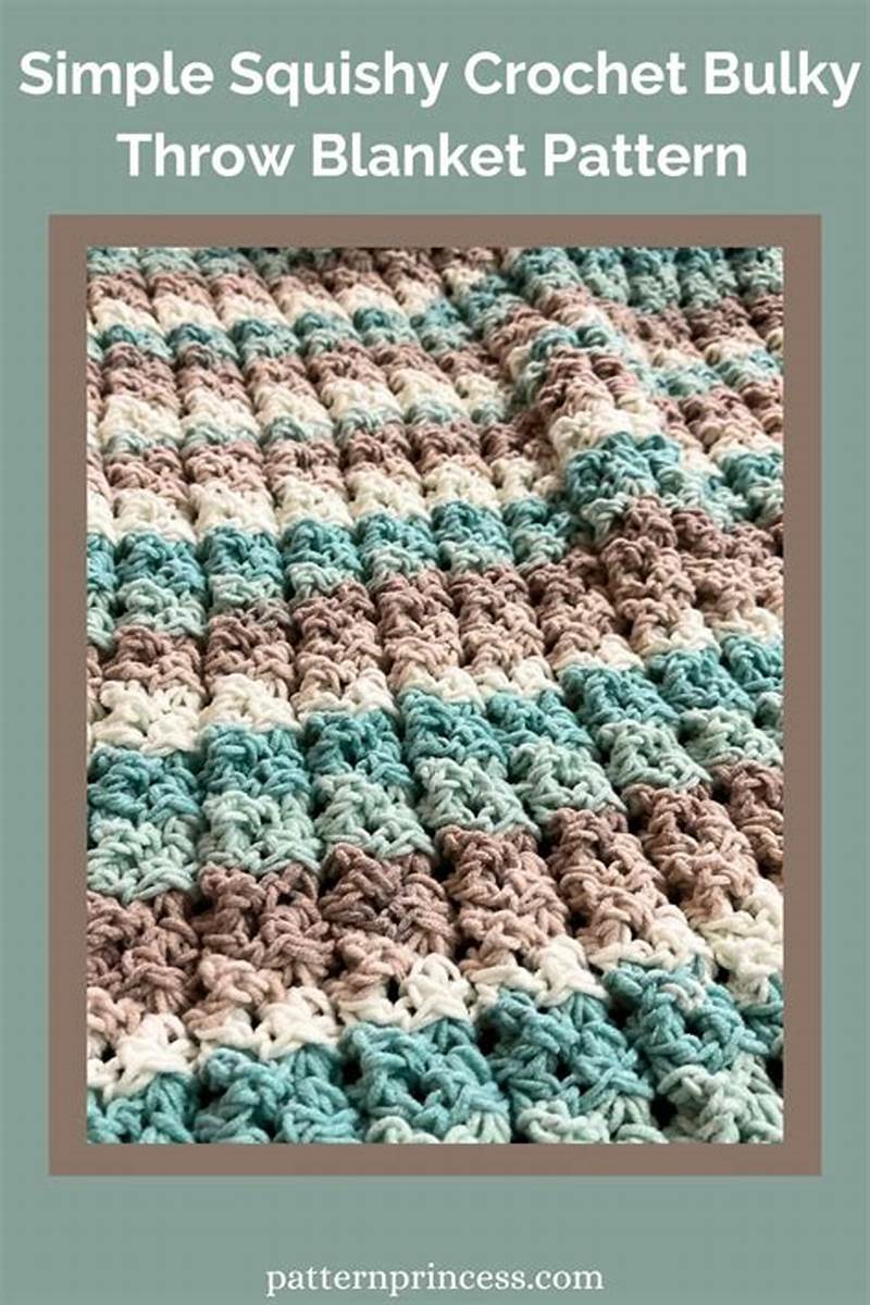 Simple Crochet Throw Pattern