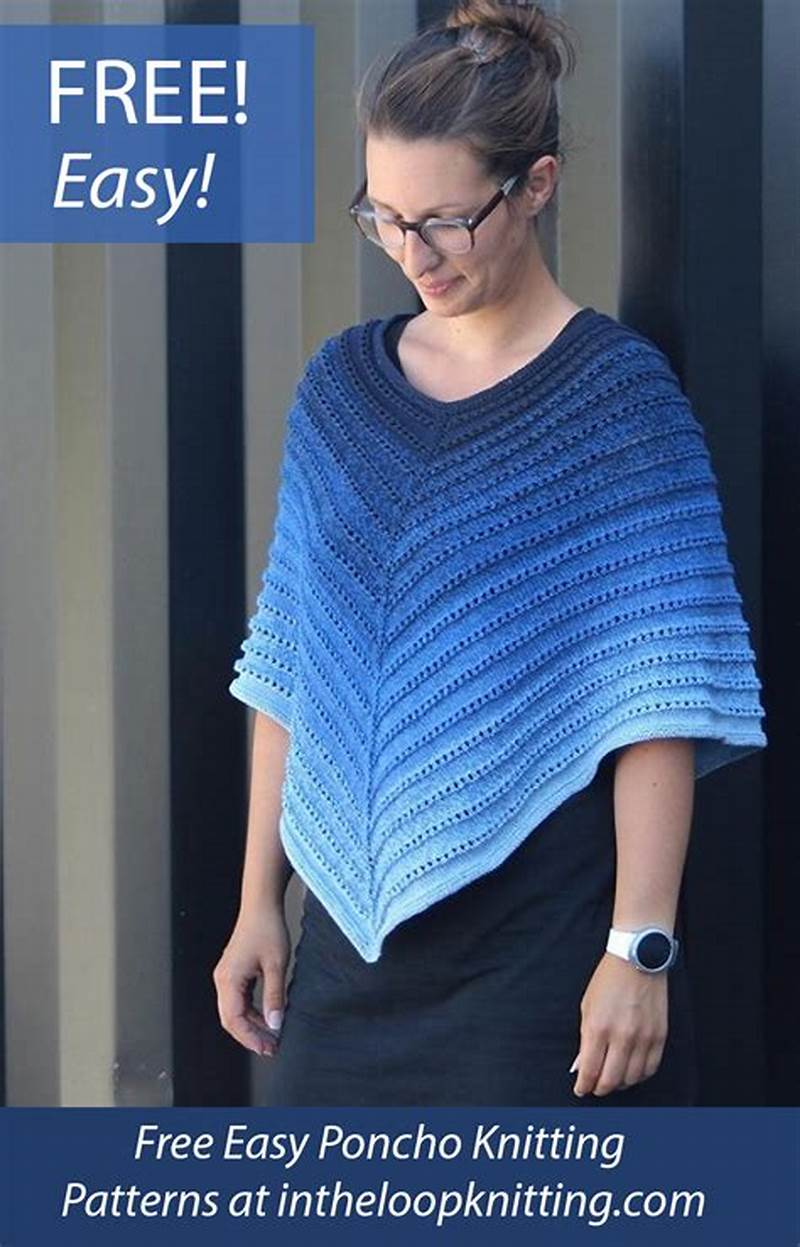 Simple Poncho Pattern