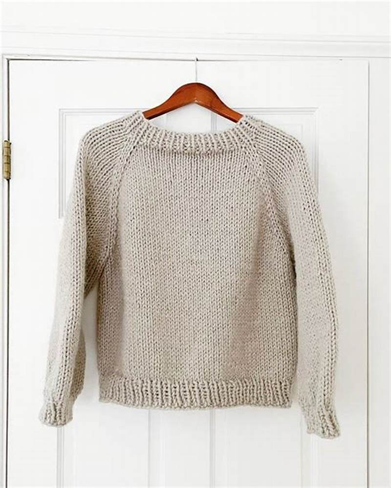 Simple Pullover Knitting Pattern