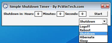 Simple Shutdown Timer