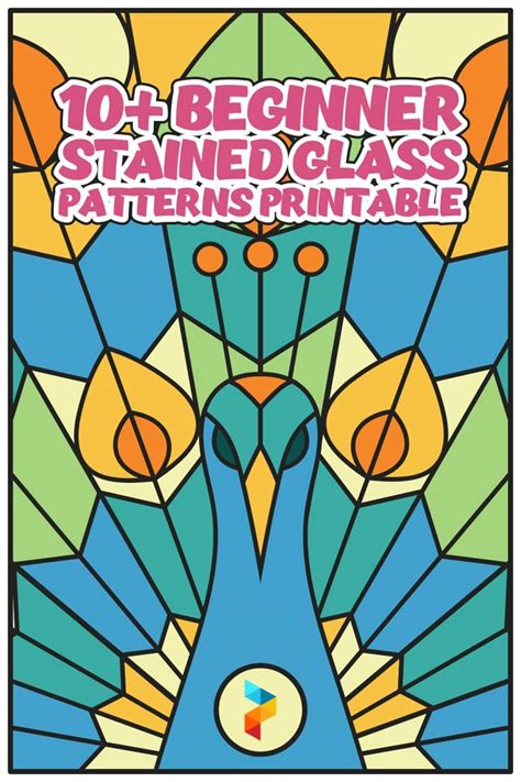 Simple Stained Glass Templates