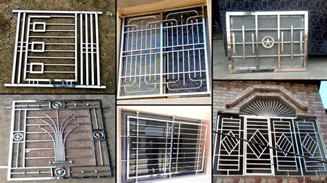 Simple Steel Window Grill Design Catalogue