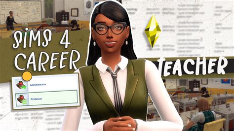 Sims 4 Teacher Career