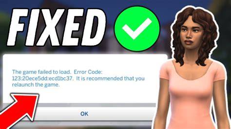 Understanding Sims 4 Error Code 110