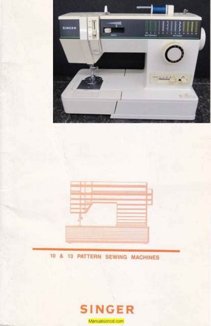 Singer 10   13 Pattern Sewing Machine