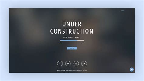 Site Under Construction Template