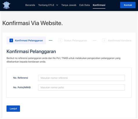 Situs Resmi ETLE Polri