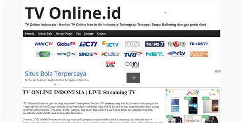 Situs Streaming TV Online