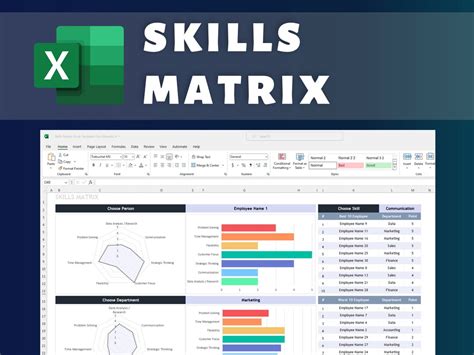 Skill Matrix Template Excel