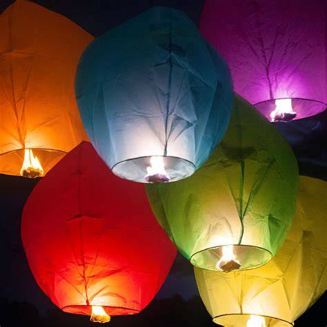 Sky lanterns