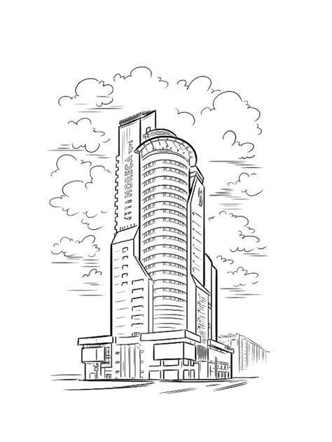 Skyscraper Printable