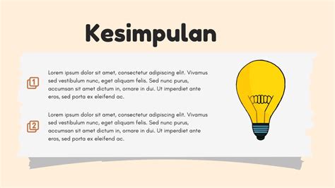 Slide Kesimpulan Presentasi