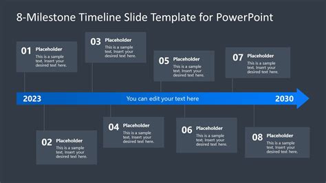 Slide Template Timeline