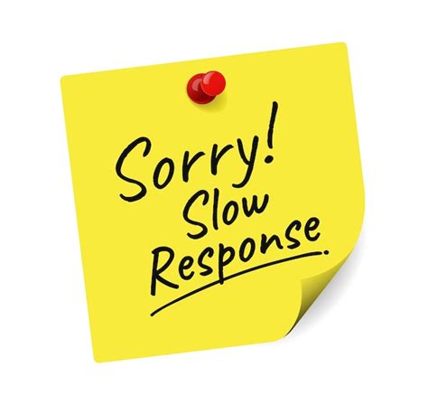 Slow response in chat