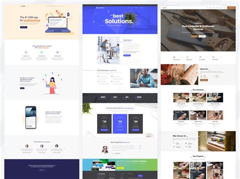 Small Business Website Templates