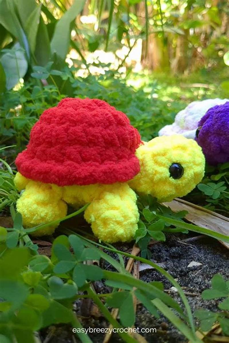 Small Crochet Turtle Pattern