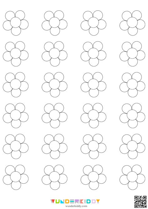 Small Flower Template