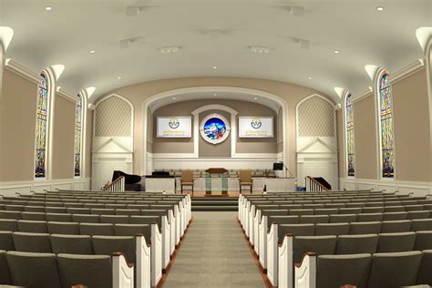Small Modern Church Interior Design
