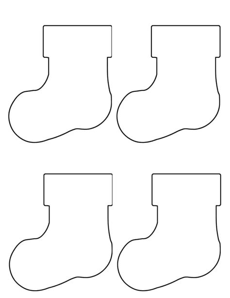 Small Stocking Template